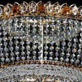 Большая люстра Хрустальный Каскад Дворцовый чайный в Екатеринбурге