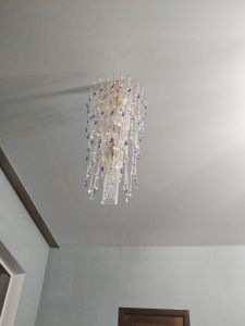 Люстра Каскад Винтовой в Екатеринбурге отзыв и фото покупателя