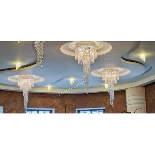 Люстра Водопад Винтаж в Екатеринбурге Гусь Хрустальный