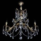 Люстра бронзовая Кассандра №3 баден в Екатеринбурге
