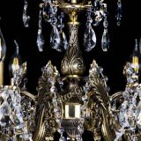Бронзовая люстра Кассандра №8 журавлик в Екатеринбурге Бронзовая люстра Кассандра №8 журавлик в Екатеринбурге