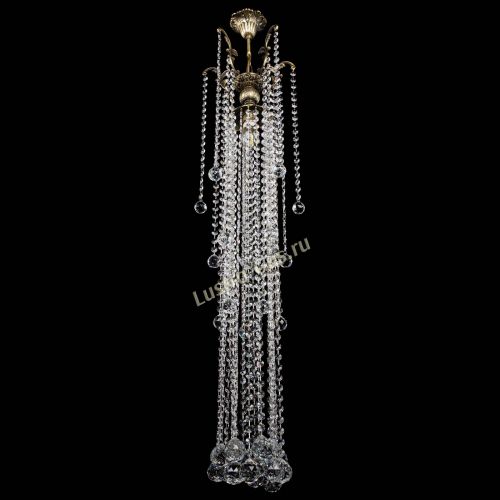 Люстра бронзовая София №1/3 шар в Екатеринбурге Гусь Хрустальный
