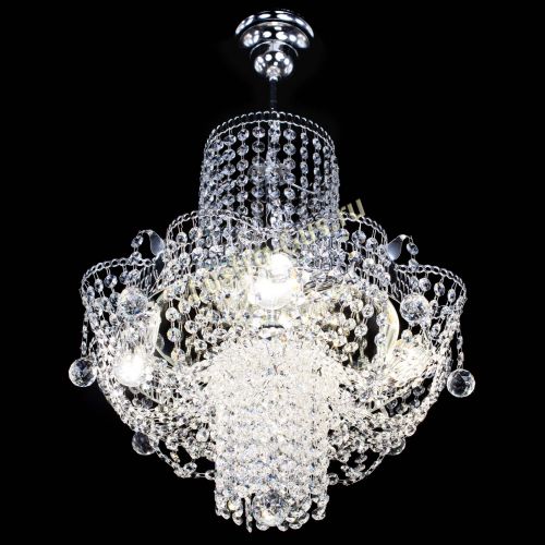 Люстра Камея №4 с подвесом в Екатеринбурге Гусь Хрустальный