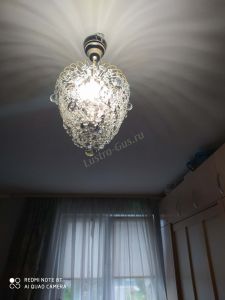 Люстра Лора оптикон в Екатеринбурге отзыв и фото покупателя