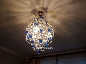 Люстра Лора Шар 40 в Екатеринбурге отзыв и фото покупателя