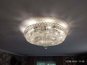 Люстра Двойное Кольцо Классика в Екатеринбурге отзыв и фото покупателя