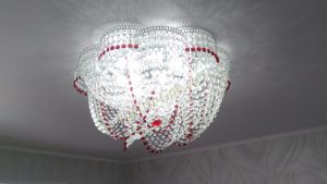 Люстра Хрустальная Волна в Екатеринбурге отзыв и фото покупателя