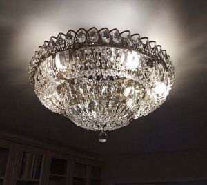 Люстра Кольцо Классика Пластинка под бронзу в Екатеринбурге отзыв и фото покупателя