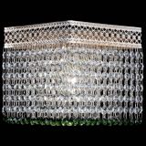 Люстра Квадрат Венеция №1 зеленая в Екатеринбурге