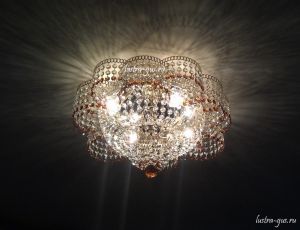 Люстра Лотос в Екатеринбурге отзыв и фото покупателя