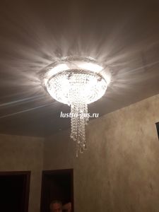 Люстра Анжелика в Екатеринбурге отзыв и фото покупателя
