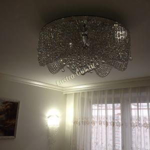 Люстра Виктория шар большая в Екатеринбурге отзыв и фото покупателя