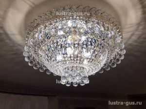 Люстра Водопад шар в Екатеринбурге отзыв и фото покупателя