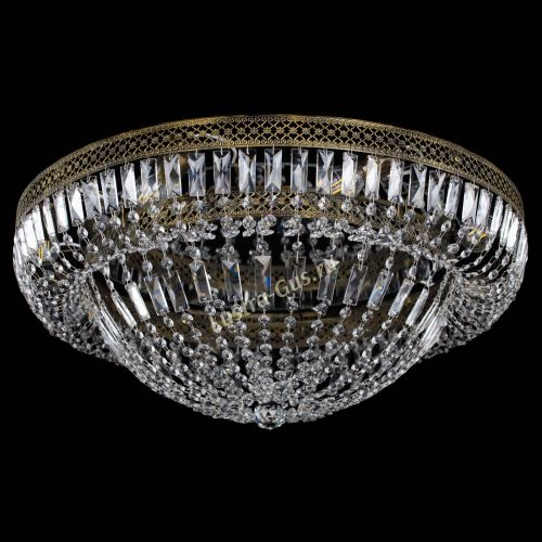 Люстра Венеция Купол пластинка под бронзу в Екатеринбурге Гусь Хрустальный