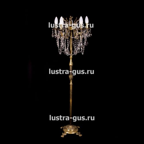 Торшер Изабелла 5 ламп в Екатеринбурге Гусь Хрустальный